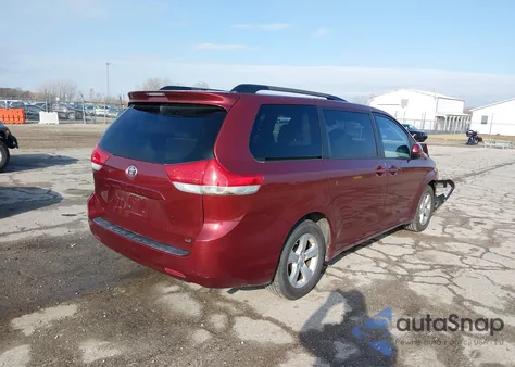 2014 Toyota Sienna Le V6 8 Passenger from USA, damaged, VIN 5TDKK3DC5ES406322